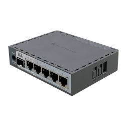 MikroTik hEX S (2025 verzió) E60iUGS L4 512MB 5xGbE LAN 1x2.5 GbE SFP port router