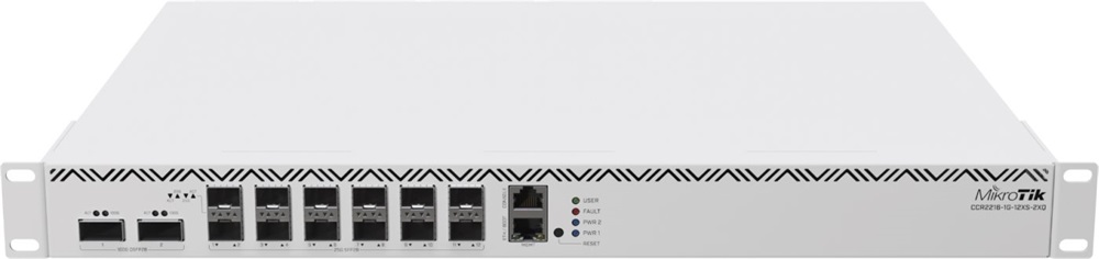 Mikrotik CCR2216-1G-12XS-2XQ 14xSFP28 2xQSFP28 1xGbE LAN port Cloud Core Router