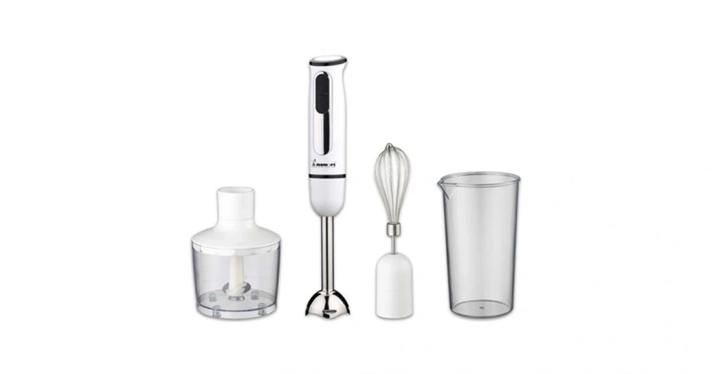 Momert 2222 3in1 fehér botmixer szett