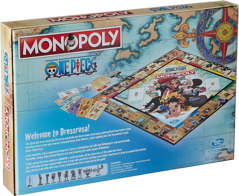 Monopoly - One Piece angol nyelvű társasjáték