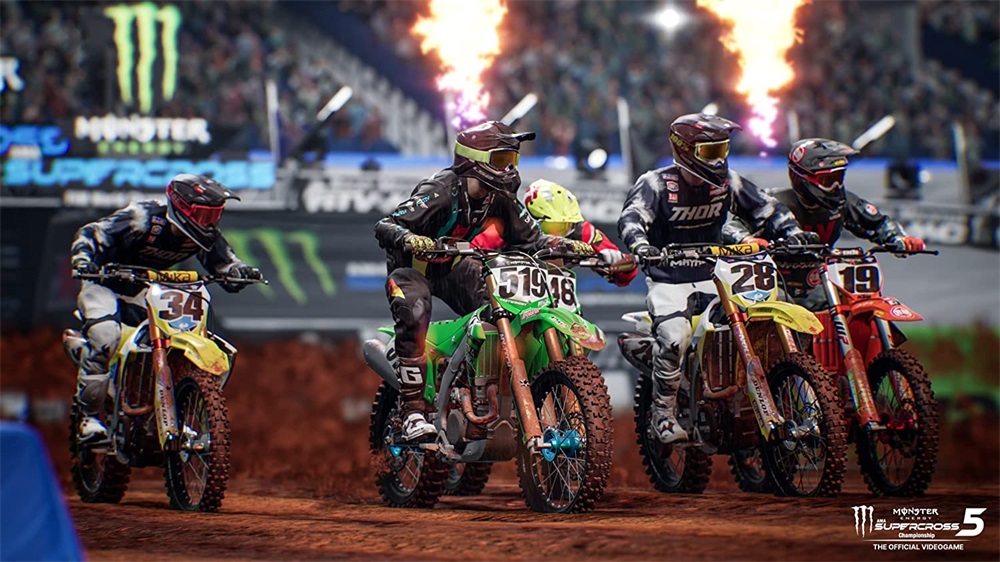 Monster Energy Supercross 5 PS4 játékszoftver