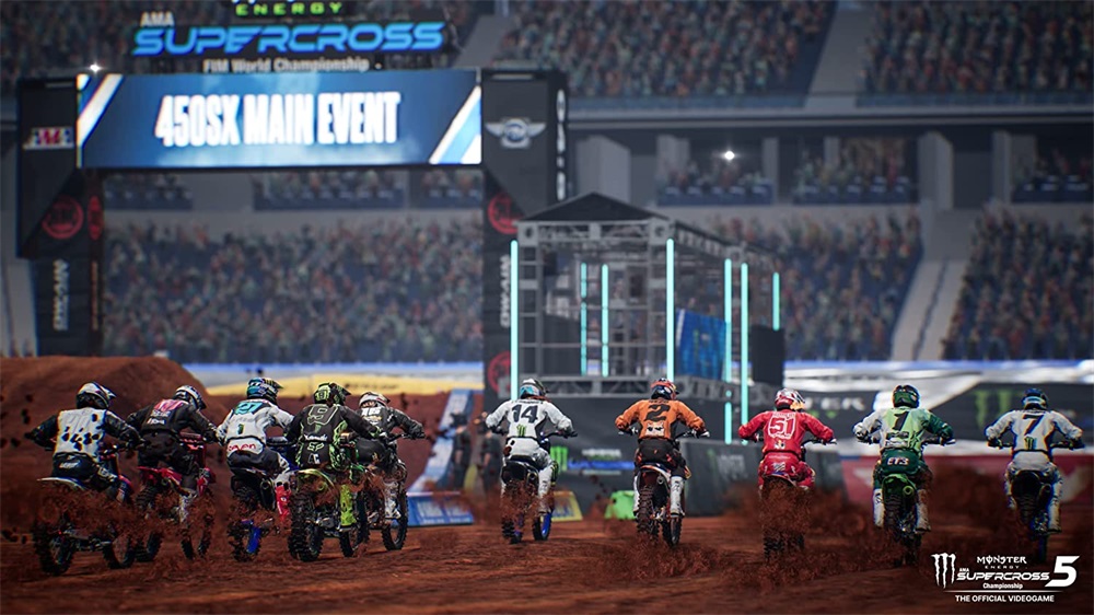 Monster Energy Supercross 5 PS5 játékszoftver