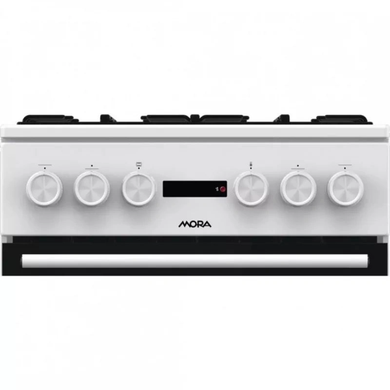 Mora K4255CW fehér, szabadonálló, gáz, kombinált, főzőzóna:4, sütőtér:70L, tűzhely