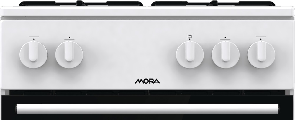Mora P2241AW1 fehér, szabadonálló, gáz, főzőzóna: 4, sütő:70L, tűzhely
