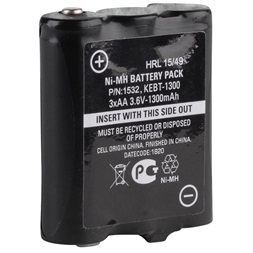 Motorola 1532 T82//T82 Extreme/T92 walkie talkie 1300mAh NIMH akkumulátor