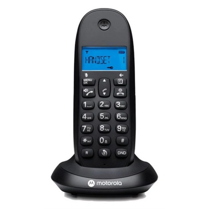 Motorola C1001CB+ fekete dect telefon