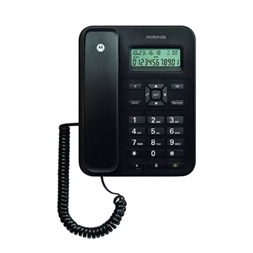 Motorola CT202 fekete vezetékes asztali telefon