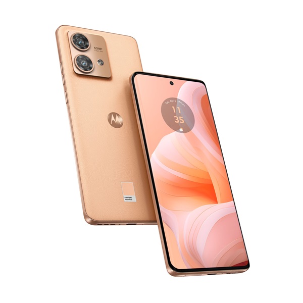 Motorola Edge 40 Neo 6,55" 5G 12/256GB DualSIM Peach Fuzz okostelefon