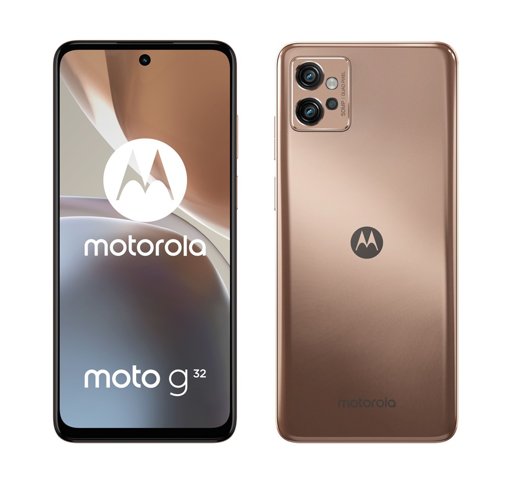 Motorola Moto G32 6,5" LTE 6/128GB DualSIM rózsaarany okostelefon