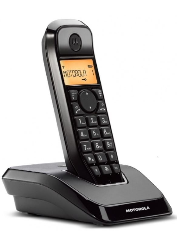 Motorola S1201 fekete DECT telefon