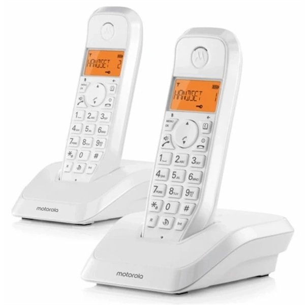 Motorola S1202 DUO fehér dect telefon