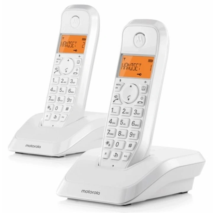 Motorola S1202 DUO fehér dect telefon