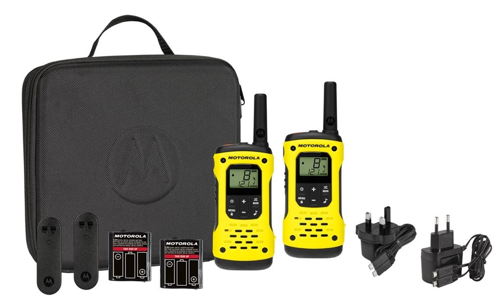 Motorola Talkabout T92 H2O sárga walkie talkie (2db)