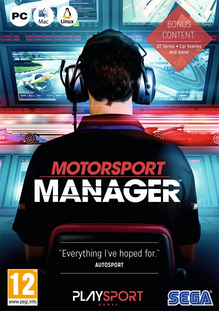 Motorsport Manager PC játékszoftver
