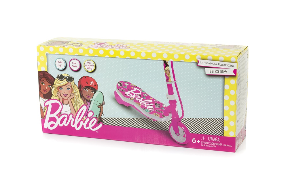 Barbie BB-KS-5.5 5,5" rózsaszín elektromos gyerek roller