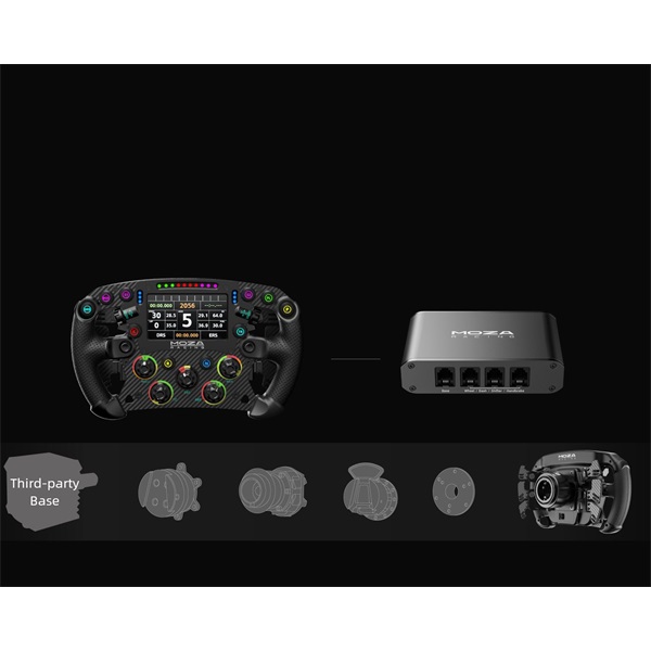 Moza Racing RS068 FSR2 Dual Clutch kormány