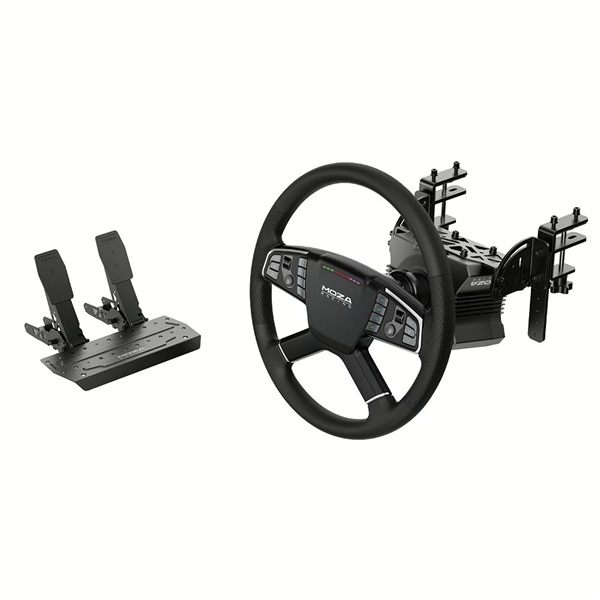 Moza Racing Trucking PC kamion/traktor TSW kormány + SR-P Lite pedál + R5 bázis+ bilincs