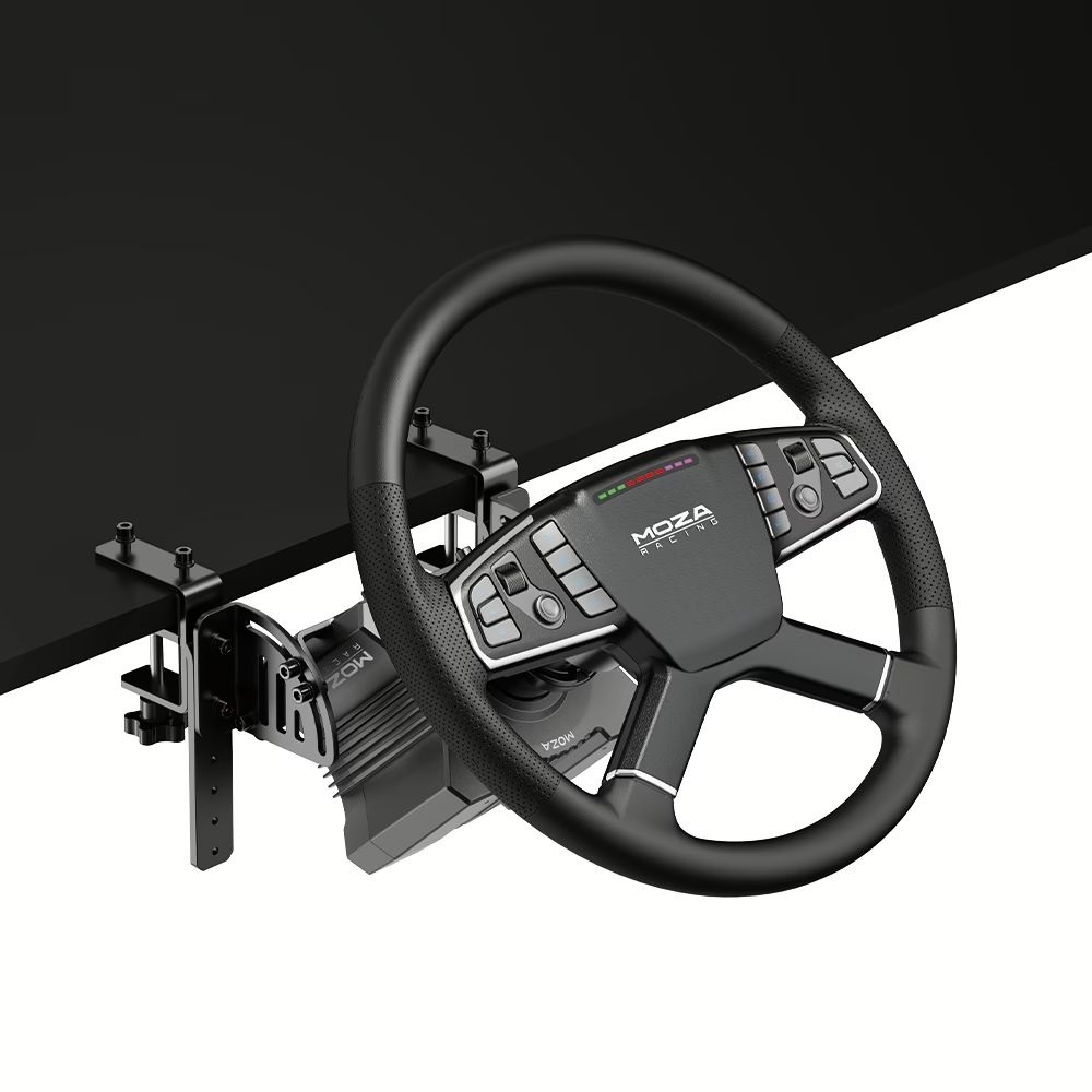 Moza Racing Trucking PC kamion/traktor TSW kormány + SR-P Lite pedál + R5 bázis+ bilincs