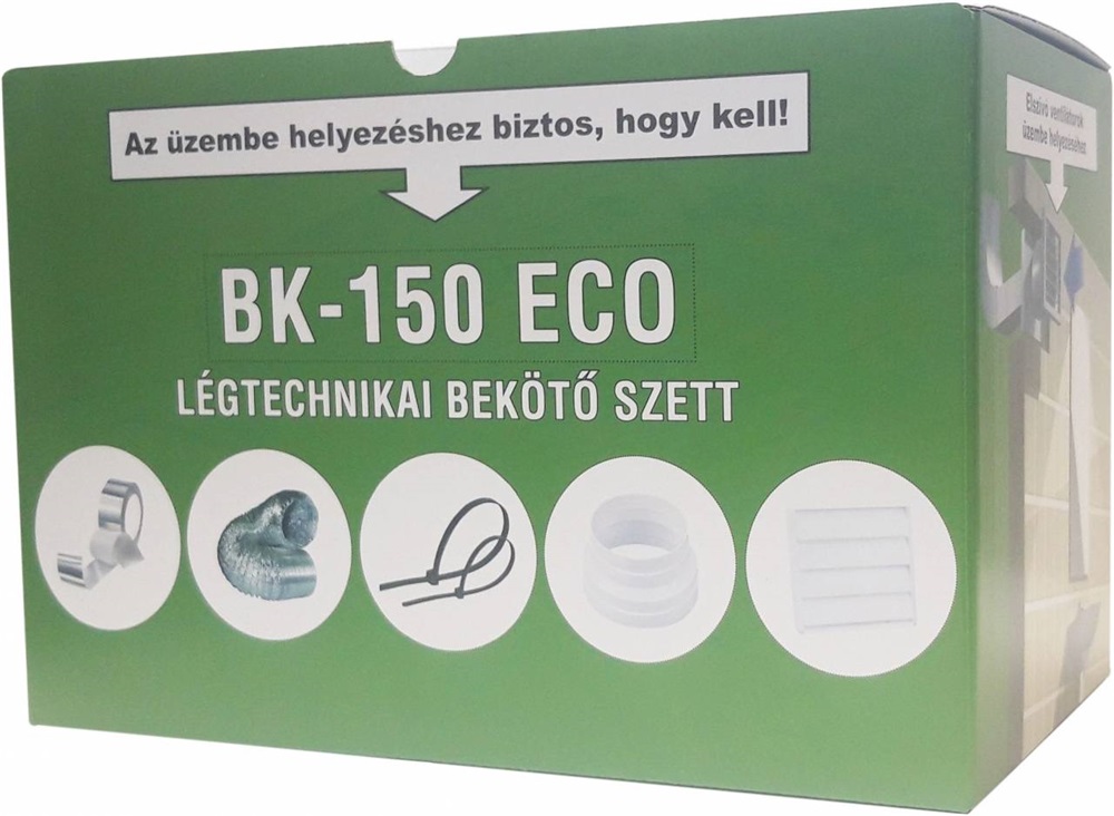 Multikomplex BK-150 ECO páraelszívó bekötő szett