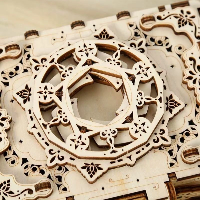 Multiversum 3D Fa Antique Boksz 3D puzzle