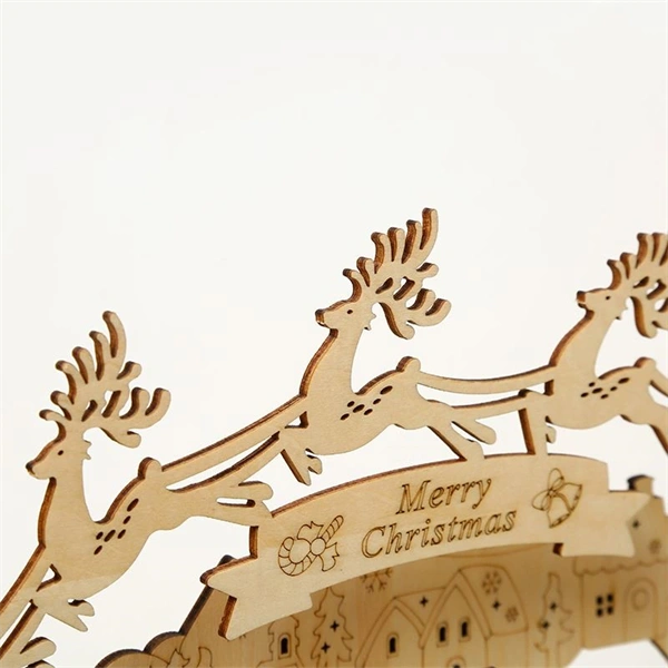 Multiversum 3D Fa Chrismtas Diorama with light 3D puzzle