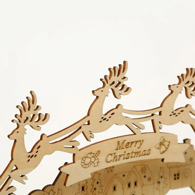 Multiversum 3D Fa Chrismtas Diorama with light 3D puzzle