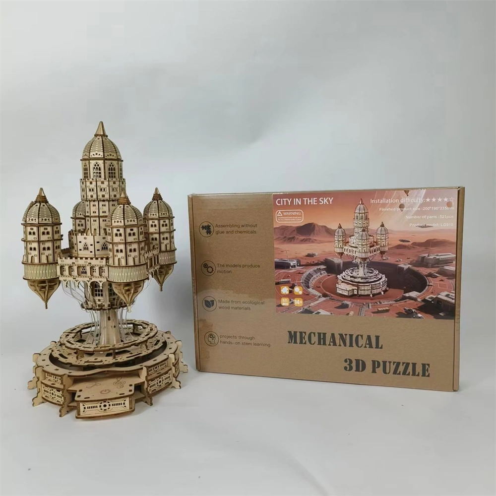 Multiversum 3D Fa Flying City 3D puzzle