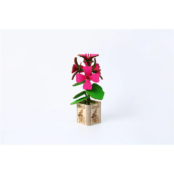 Multiversum 3D Fa Geranium 3D puzzle