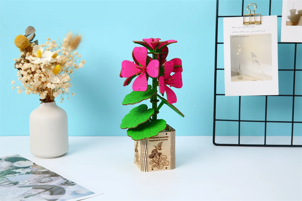 Multiversum 3D Fa Geranium 3D puzzle