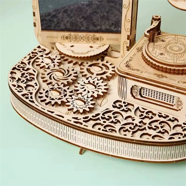 Multiversum 3D Fa Gramophone with Photo Frame 3D puzzle