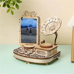 Multiversum 3D Fa Gramophone with Photo Frame 3D puzzle
