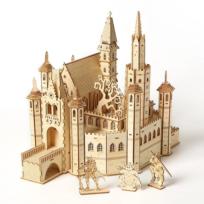 Multiversum 3D Fa Knight Castle Diorama 3D puzzle