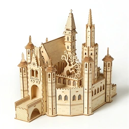 Multiversum 3D Fa Knight Castle Diorama 3D puzzle