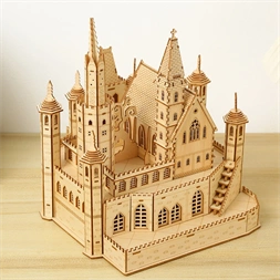 Multiversum 3D Fa Knight Castle Diorama 3D puzzle