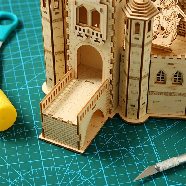 Multiversum 3D Fa Knight Castle Diorama 3D puzzle