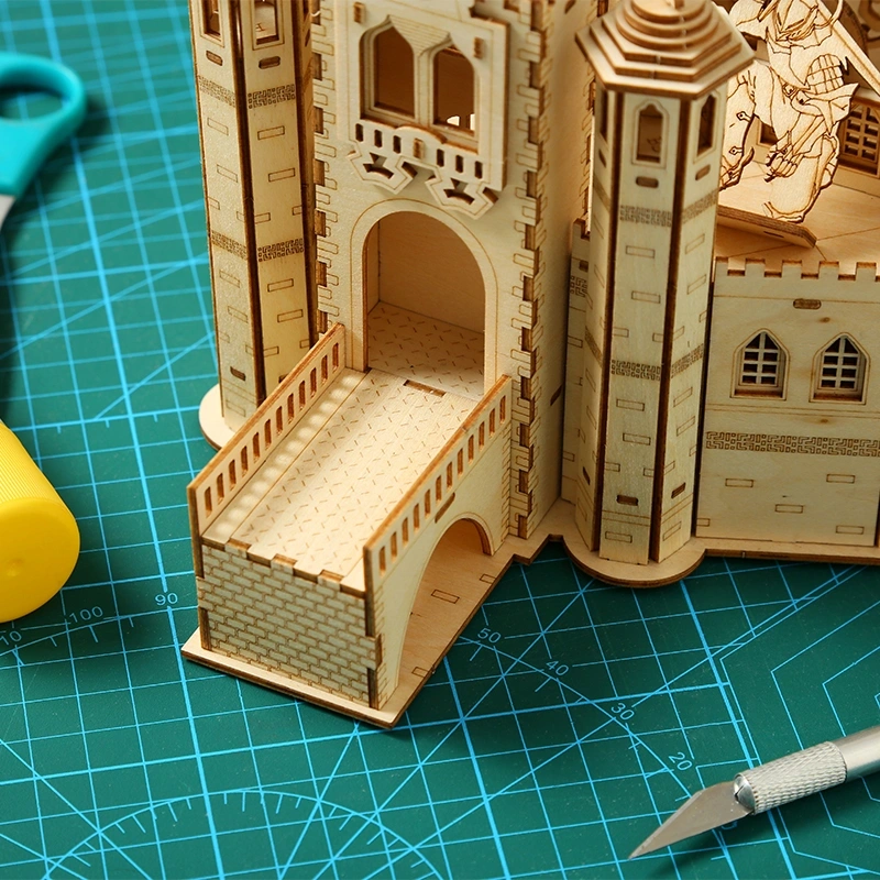Multiversum 3D Fa Knight Castle Diorama 3D puzzle
