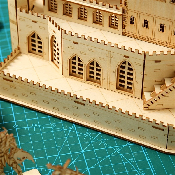 Multiversum 3D Fa Knight Castle Diorama 3D puzzle
