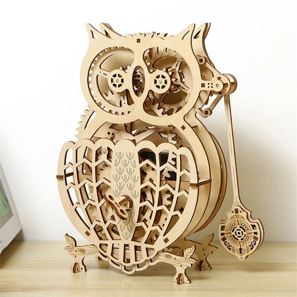 Multiversum 3D Fa Owl Clock 3D puzzle
