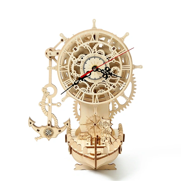 Multiversum 3D Fa Pirate Ship Clock 3D puzzle