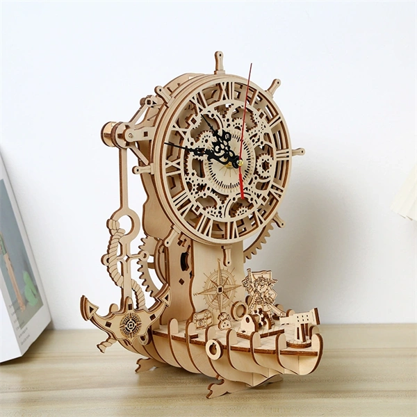 Multiversum 3D Fa Pirate Ship Clock 3D puzzle