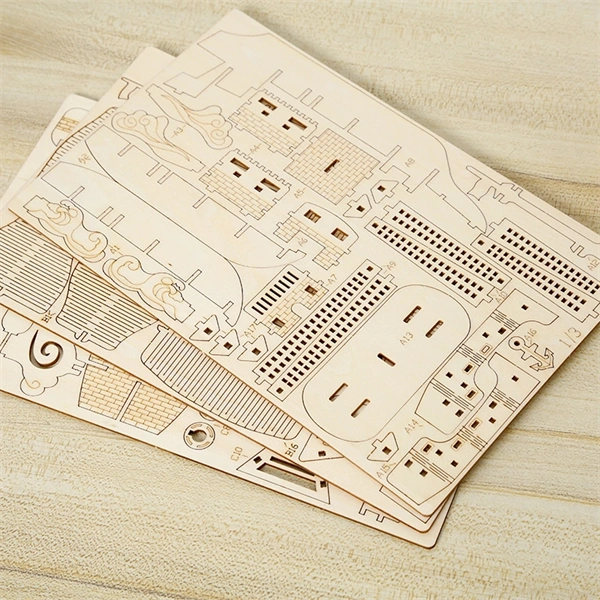 Multiversum 3D Fa Pirate Ship Clock 3D puzzle