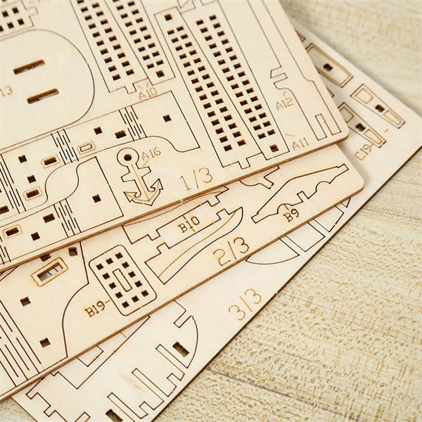 Multiversum 3D Fa Pirate Ship Clock 3D puzzle