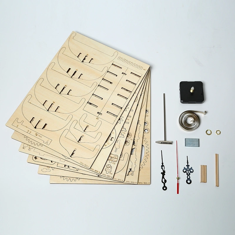 Multiversum 3D Fa Pirate Ship Clock 3D puzzle