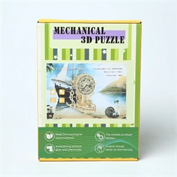 Multiversum 3D Fa Pirate Ship Clock 3D puzzle