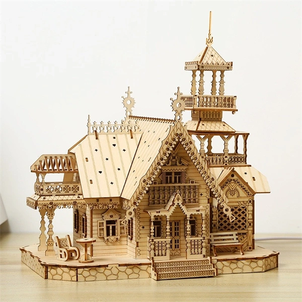 Multiversum 3D Fa Villa with light 3D puzzle