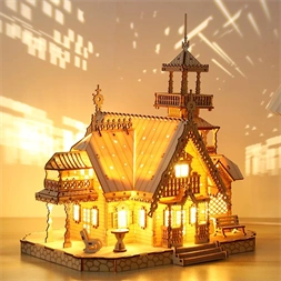 Multiversum 3D Fa Villa with light 3D puzzle