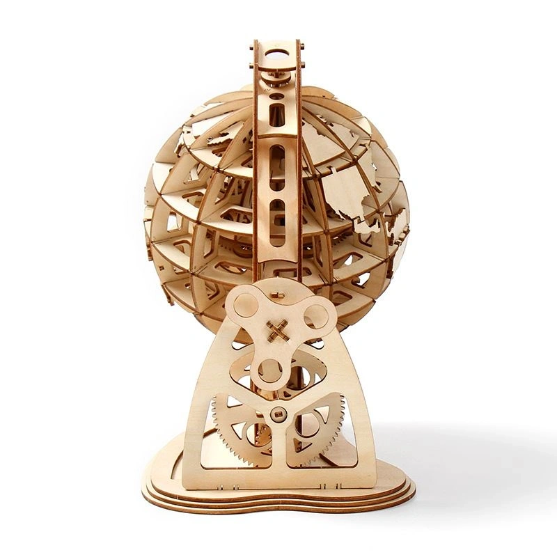 Multiversum 3D Fa Wooden Globe 3D puzzle
