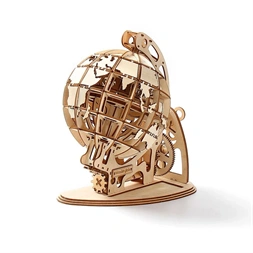 Multiversum 3D Fa Wooden Globe 3D puzzle