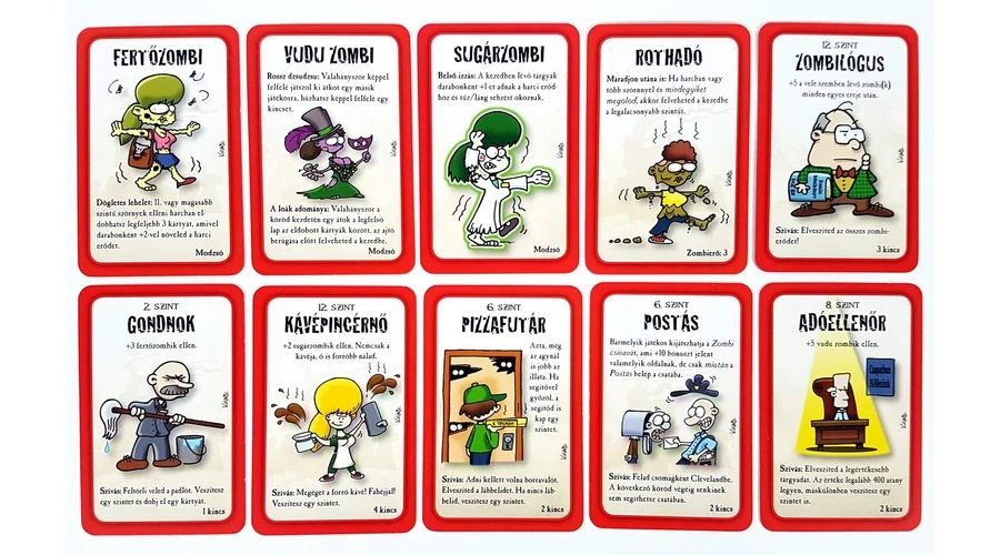 Munchkin Zombik társasjáték