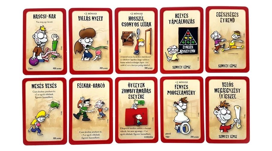 Munchkin Zombik társasjáték